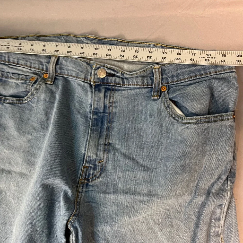 Levis 541 Athletic Taper Jeans‎ Light Wash Blue Denim W40 L30